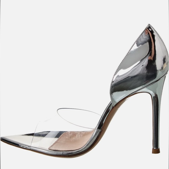 Gianvito Rossi bree leather & vinyl - Picture 4 of 16